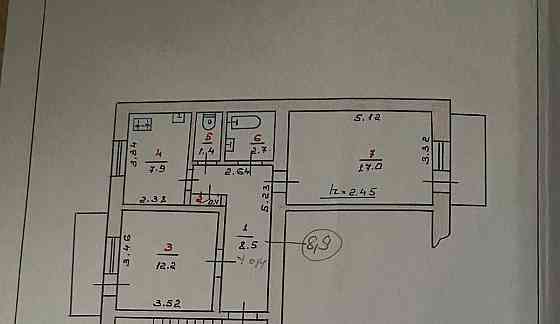 40116. продаж 2к, Дубово, вул. Козацька, поверх 5/5 (є техповерх), Хмельницкий