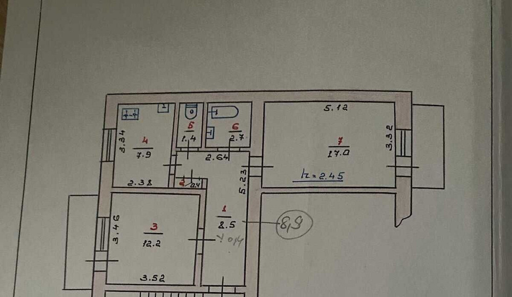40116. продаж 2к, Дубово, вул. Козацька, поверх 5/5 (є техповерх), Хмельницкий - изображение 6