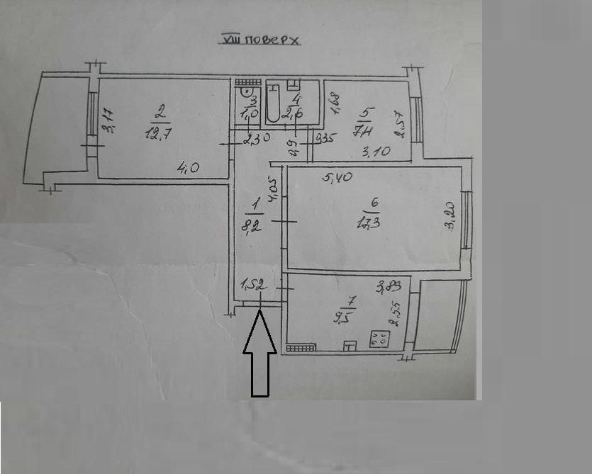 Продам трехкомнатную квартиру на Королева (186-463) Одеса - зображення 8