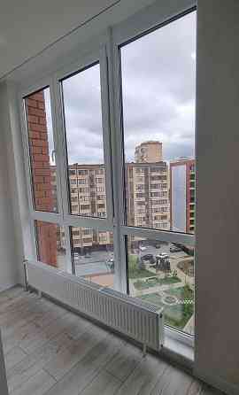 ГАЗ.АВТ.ОТОПЛЕНИЕ__1-к кв. с ремонтом в сданном ЖК Чайка_КИРПИЧ__8/10 Лески 