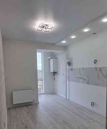 ГАЗ.АВТ.ОТОПЛЕНИЕ__1-к кв. с ремонтом в сданном ЖК Чайка_КИРПИЧ__8/10 Лески 