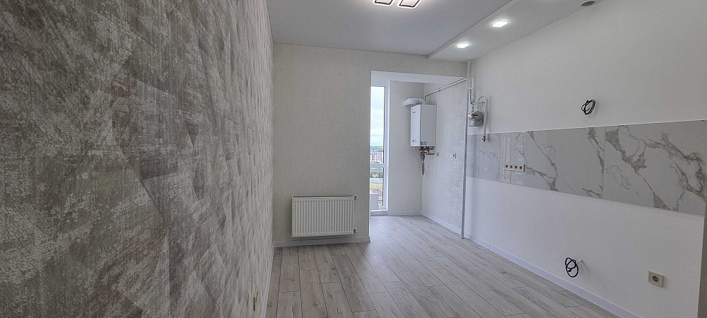 ГАЗ.АВТ.ОТОПЛЕНИЕ__1-к кв. с ремонтом в сданном ЖК Чайка_КИРПИЧ__8/10 Ліски - зображення 1