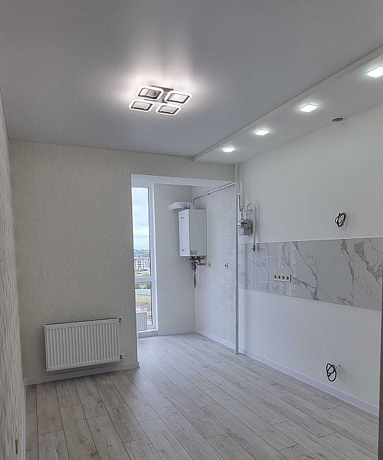 ГАЗ.АВТ.ОТОПЛЕНИЕ__1-к кв. с ремонтом в сданном ЖК Чайка_КИРПИЧ__8/10 Ліски - зображення 3