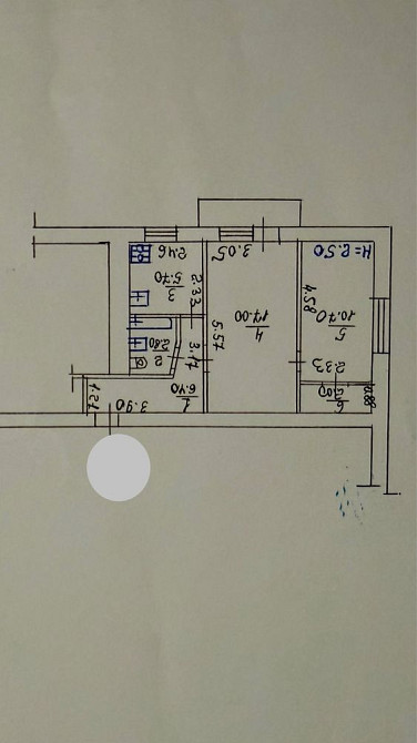 Продаж 2 кімнатноі квартири на Фурманова Полтава - зображення 1