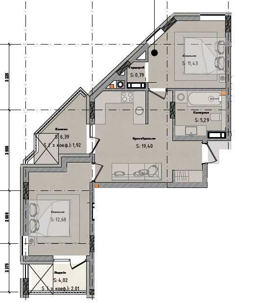 Продаж 2-кім квартири по вул Львівській Городок Городок(Львовская обл.) - изображение 2