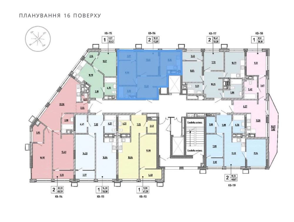Продаж 2-кім кв-ри в ЖК на ВЕЛИЧКОВСЬКОГО Львов - изображение 1