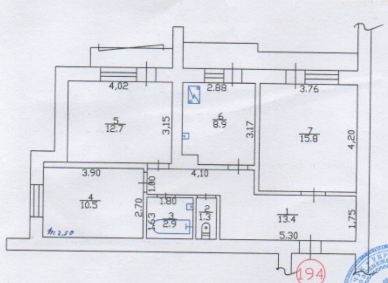Продаж 3х кімнатна квартира Кременчук - зображення 1