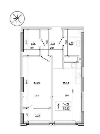 Продаж 1-кім кв-ри в ЖК на ВЕЛИЧКОВСЬКОГО Львов