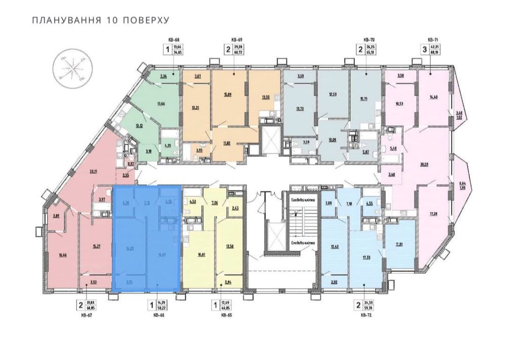 Продаж 1-кім кв-ри в ЖК на ВЕЛИЧКОВСЬКОГО Львов - изображение 2