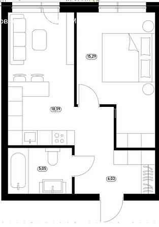 Продається 1,5-кімнатна квартира, ЖК Montreal
Код: 32506* Ужгород