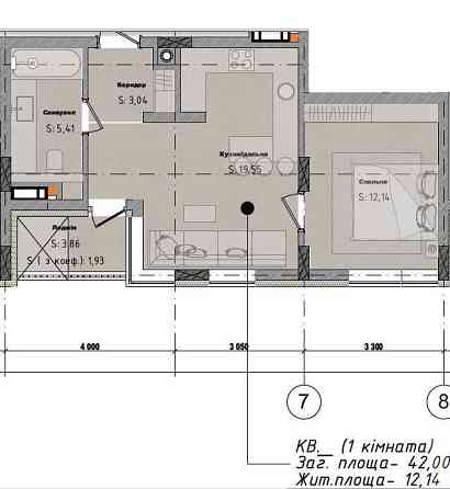 Продаж 1-кім квартири по вул Яворівській Львівській Городок Городок(Львовская обл.)