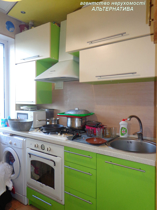 2-х кім. кв. вул. Сагайдачного. Кімнати окремі. Частково меблі. Ремонт Черкаси - зображення 1