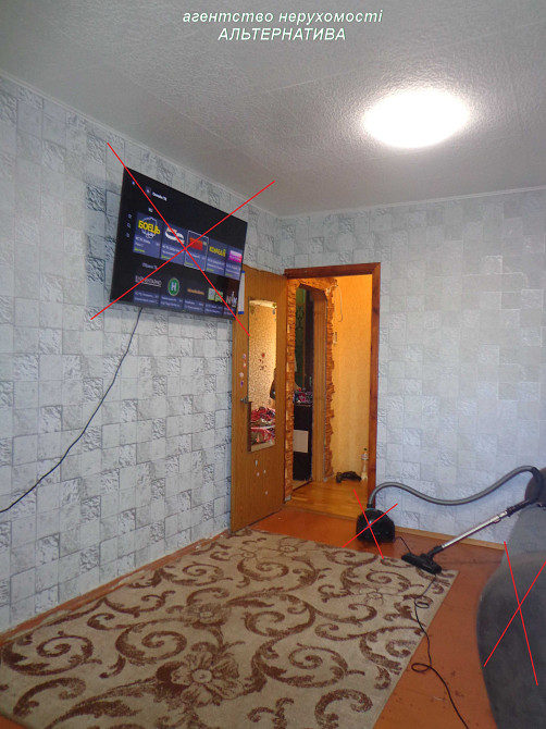 2-х кім. кв. вул. Сагайдачного. Кімнати окремі. Частково меблі. Ремонт Черкаси - зображення 7