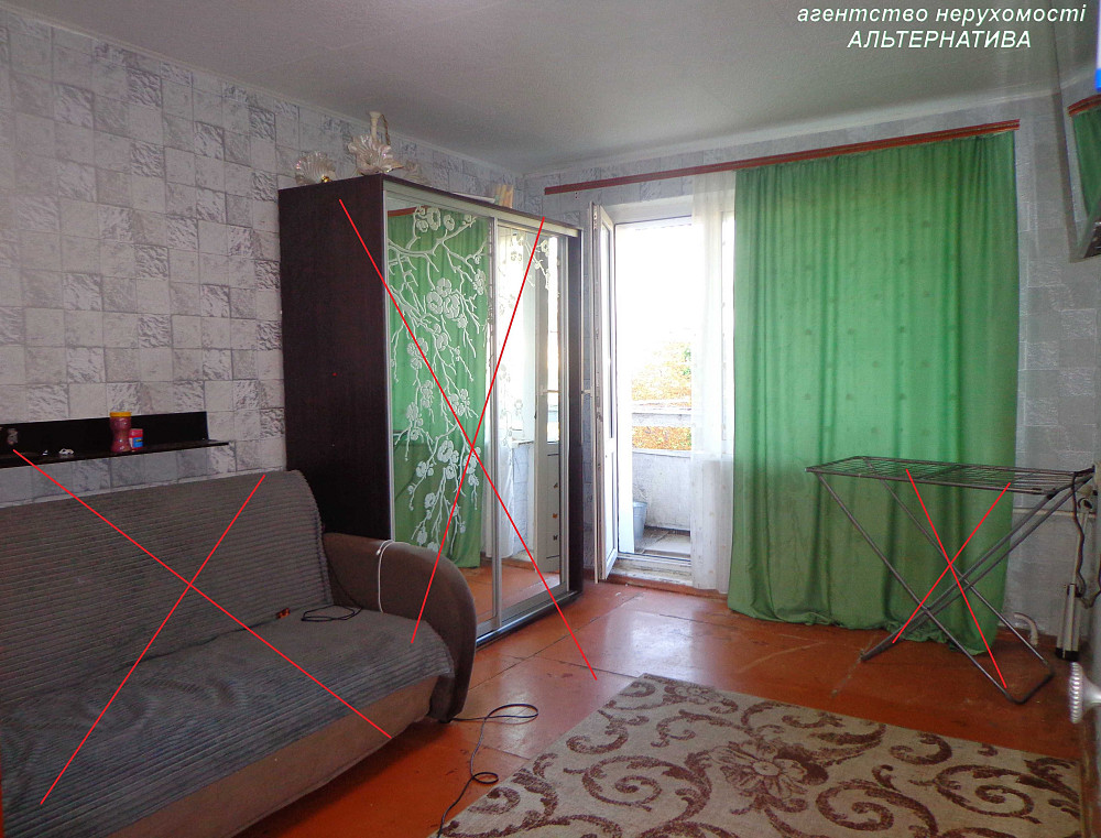 2-х кім. кв. вул. Сагайдачного. Кімнати окремі. Частково меблі. Ремонт Черкаси - зображення 6