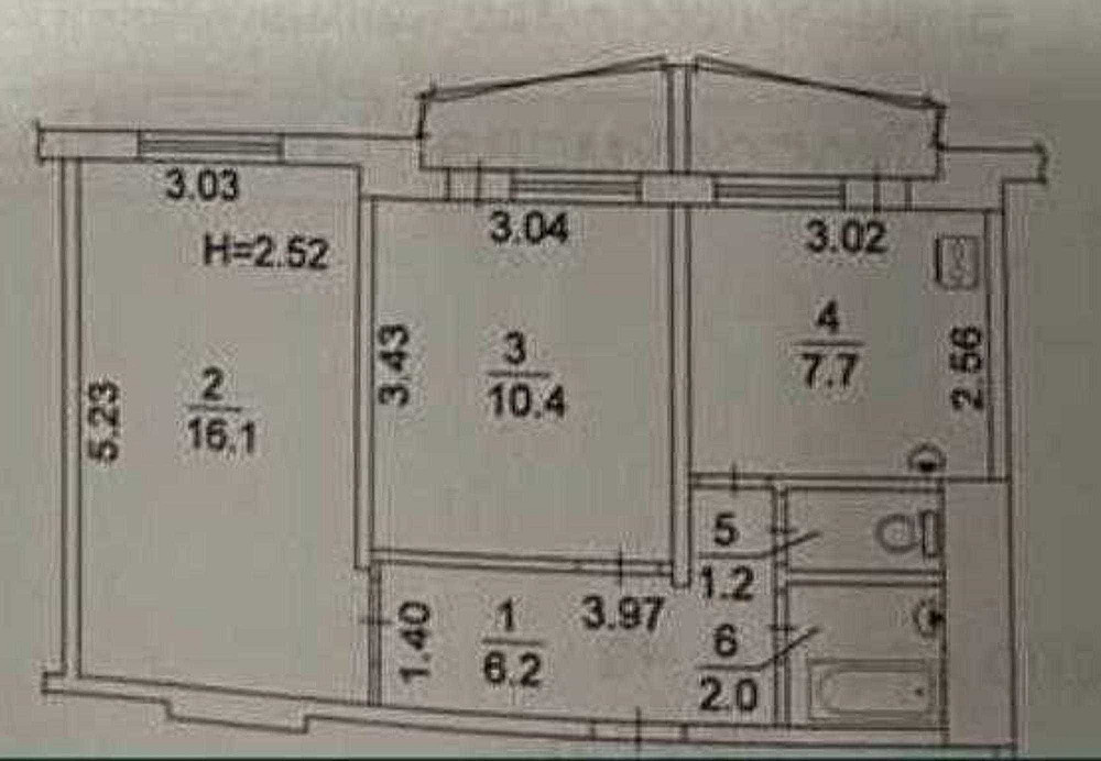 АК 2 Кімнатна Лівобережна Русанівці Ігоря Шамо 14 Киев - изображение 8