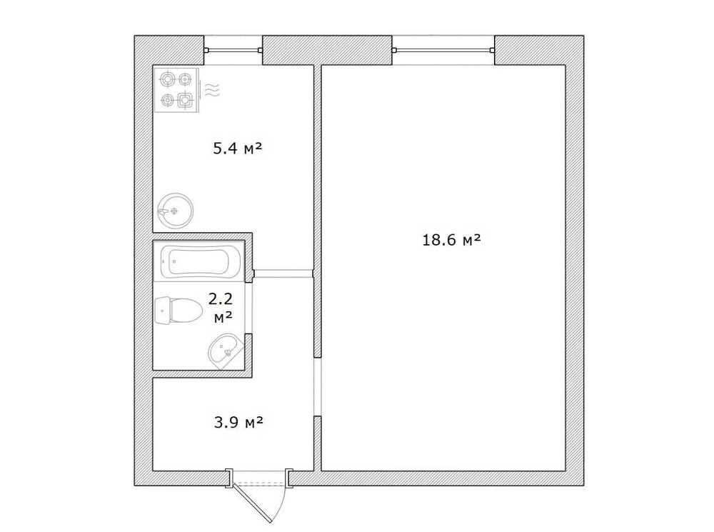 1 кім в ЦЕГЛІ багатоповерхівка смт СЛОБОЖАНСЬКЕ (ЮВІЛЕЙНЕ) (717459) Днепр - изображение 8