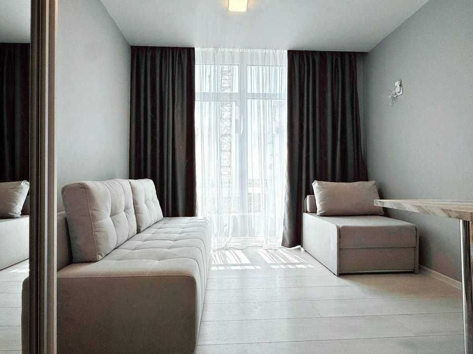 Студия -25 метров. Ремонт -никто не жил. Мебель. р-н Черёмушки. 9/12эт Одесса - изображение 1