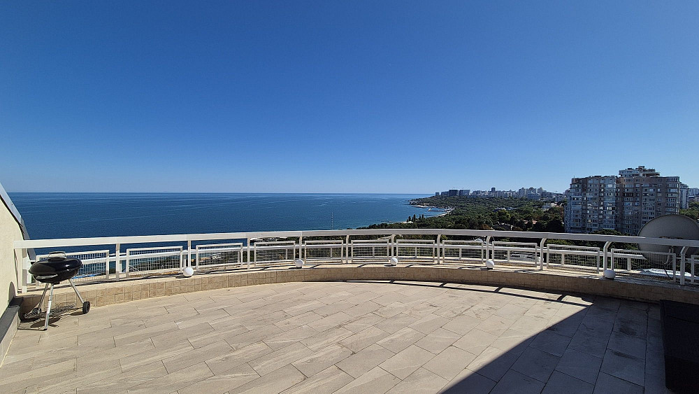 Довгострокова оренда дворівнева квартири ЖК Мерседес  прямий вид море Одеса - зображення 8