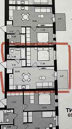 Продаж 1-кімнатної квартири в новобудові ЖК Avalon Holiday Сокільники