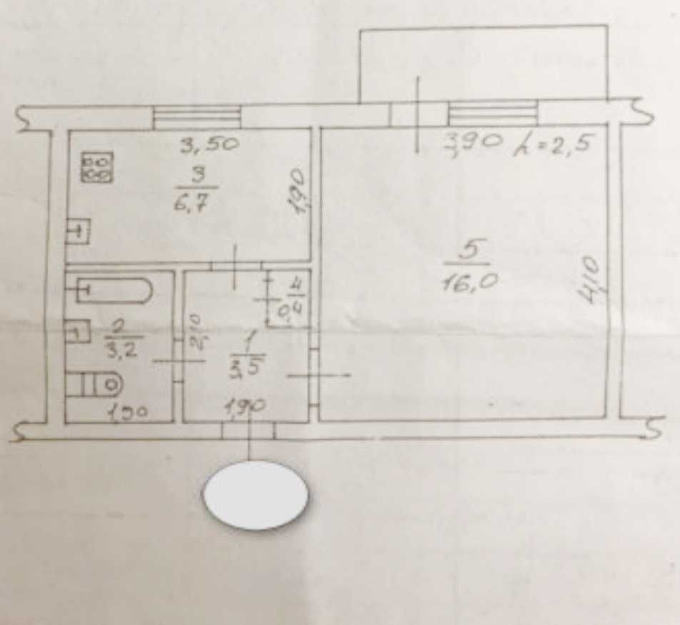 Киевский р-н Таирова Левитана 1 комн Срочно! Одесса - изображение 7