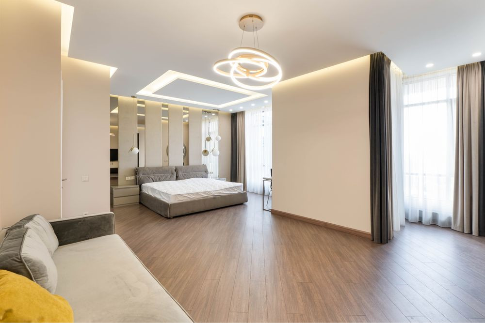 Без комиссии. Аренда 2х этажного пентхауса с джакузи террасой и видом Киев - изображение 2