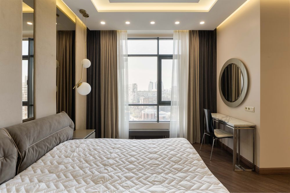 Без комиссии. Аренда 2х этажного пентхауса с джакузи террасой и видом Киев - изображение 3