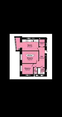 Продаж 2-к 70 м², Ракове, вул. Довженка, новобудова здана Хмельницкий