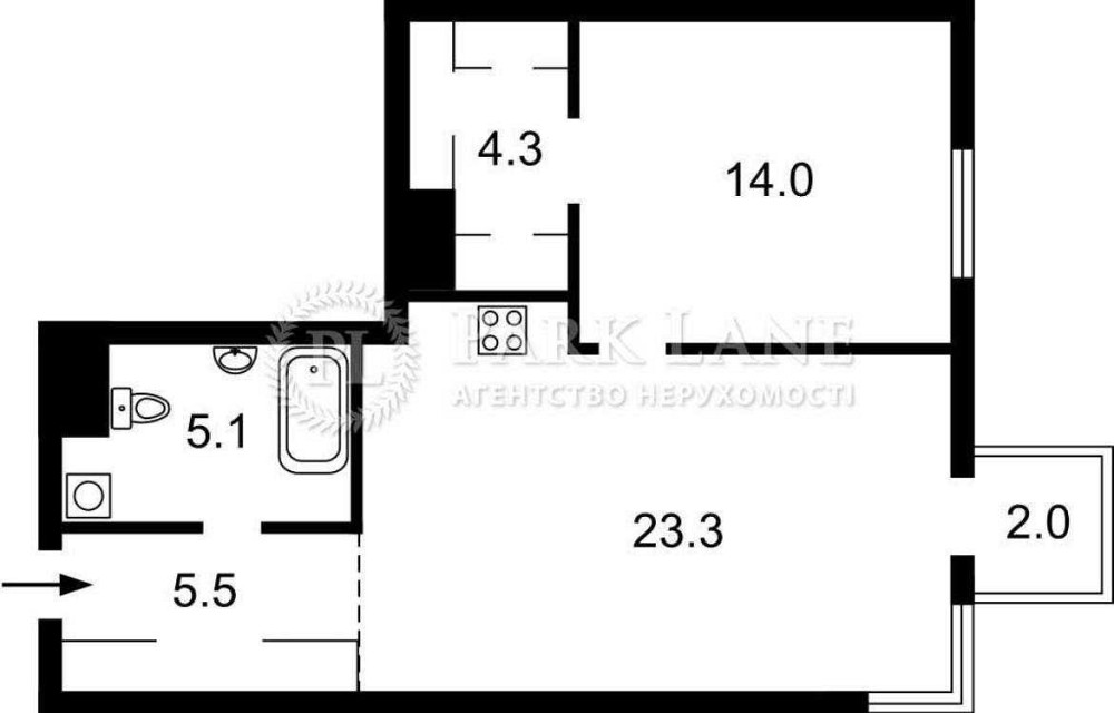 Продаж Тютюнника Василя Барбюса Анрі 39 TRIIINITY ЕЛІТ КЛАС 55кв NEW Киев - изображение 2