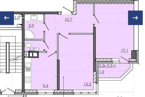 Продаж 2-кімнатної квартири в ЖК "Реал-Парк" Одеса