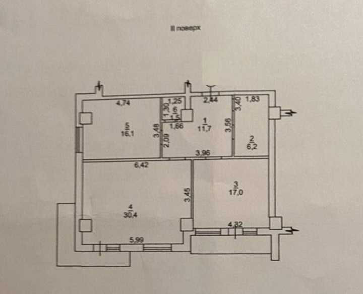 Продам  3-ком. квартиру в Центре. Ул. Пишоновская. 1S75 Одеса - зображення 3