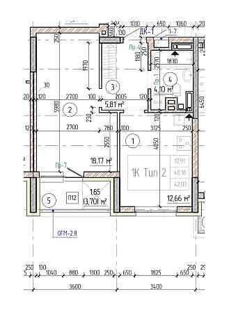 Продам 1к квартиру 42,8 м² в ЖК Крона Парк 2 Переуступка Бровари