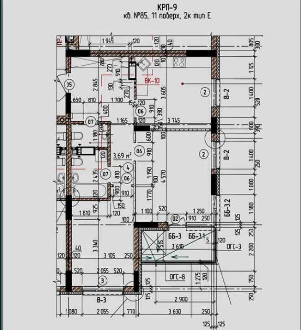 Продаж 2-к квартири в ЖК Krona Park-2, м. Бровари Бровары - изображение 6
