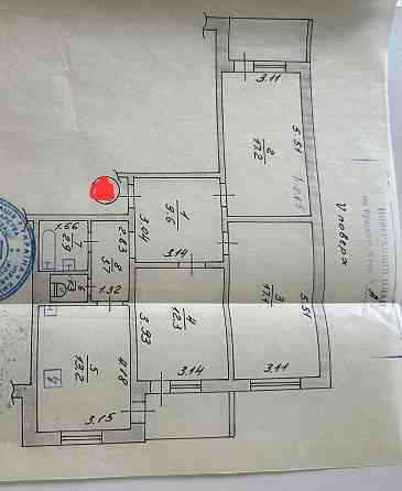 Продам 3х комнатную квартиру в Коцюбинском. Ул. Понамарева,  18а Коцюбинське