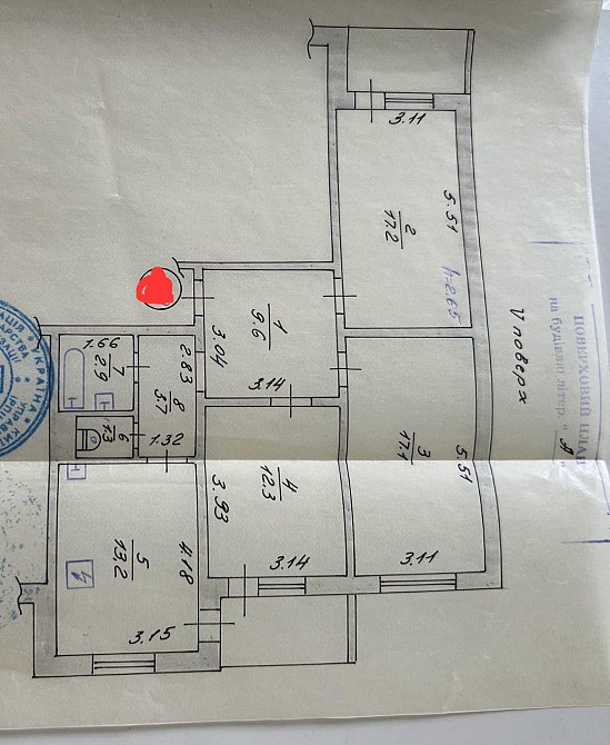 Продам 3х комнатную квартиру в Коцюбинском. Ул. Понамарева,  18а Коцюбинське - зображення 2