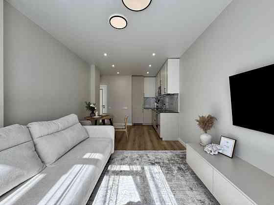 Дизайнерська 1к 43м2 з гардеробом в сучасному ЖК Республіка Киев