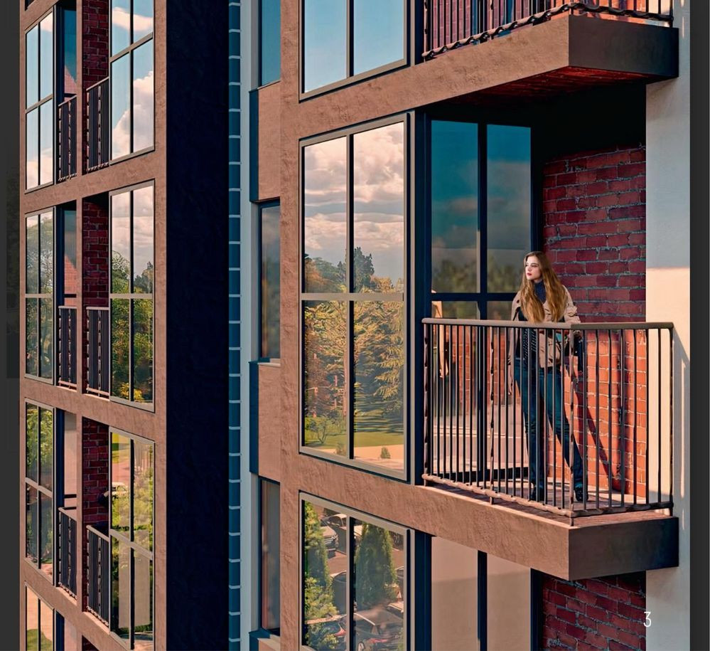 1-кімнатна квартира 32,95 м², 3 поверх, новобудова Киев - изображение 2