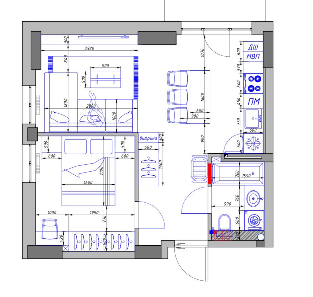 2 комнатная квартира возле парка Победы Одеса - зображення 4
