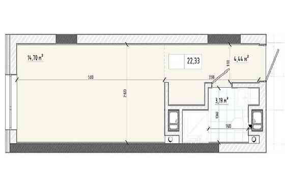 Продаж 1-кімн смарт студія 23м² Здача 4кв 25р Апарт Хол 20499$ ТОРГ Сокільники