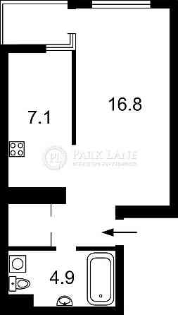 ТЕРМІНОВО, продаж 1к. кв. Березняки, біля набережної Киев