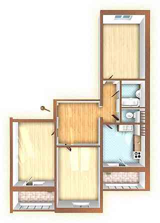 Квартира в ЖК Милославичи, Закревского 97, 3-к, 109900$ БЕЗ КОМИССИИ Киев