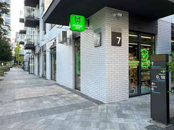 Євро-3 (двокімнатна + кухня-вітальня), 78 м², Файна Таун- будинок № 7 Киев