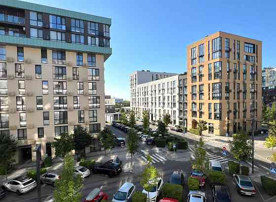 Євро-3 (двокімнатна + кухня-вітальня), 78 м², Файна Таун- будинок № 7 Киев