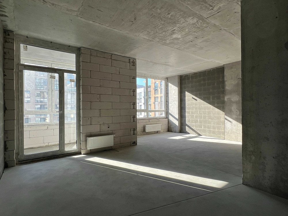 Євро-3 (двокімнатна + кухня-вітальня), 78 м², Файна Таун- будинок № 7 Киев - изображение 7