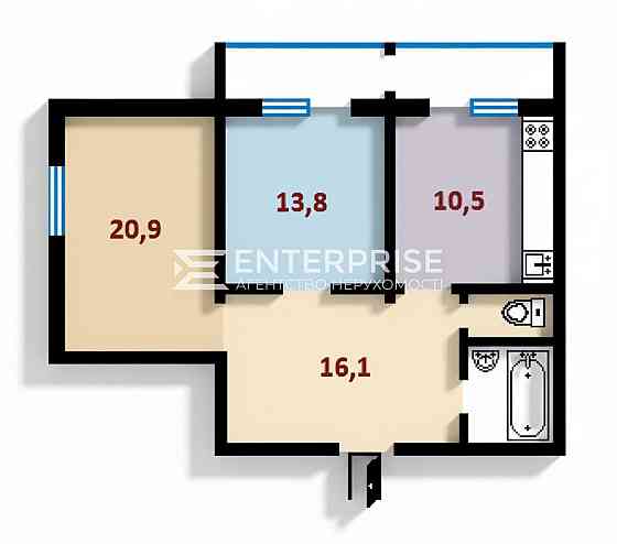 Оренда 2к. квартири, проспект Григоренка, метро Позняки Киев
