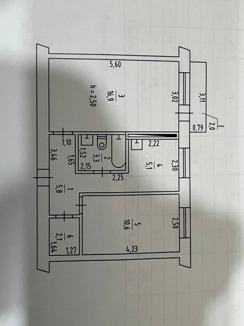 2-кімнатна квартира – Павлоград Павлоград - изображение 8