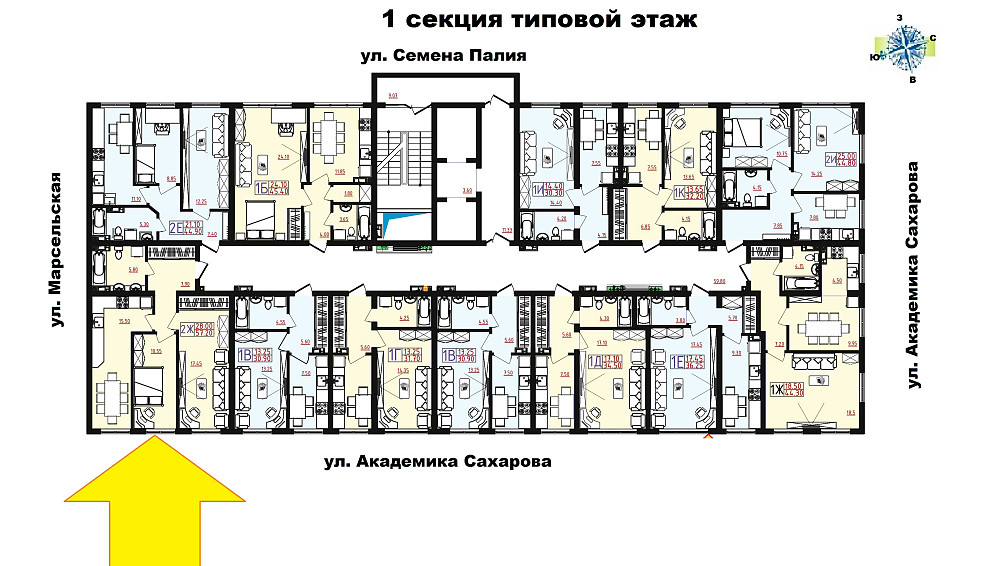 Продам 2х ком квартиру на ул. Марсельская - 3 этаж- ЖК Гавайи Одесса - изображение 5