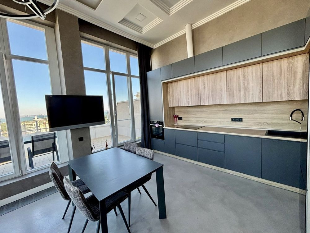 Аренда,4 комн,двухуровневого пентхауса ЖК Бельэтаж,французский бульвар Одесса - изображение 1