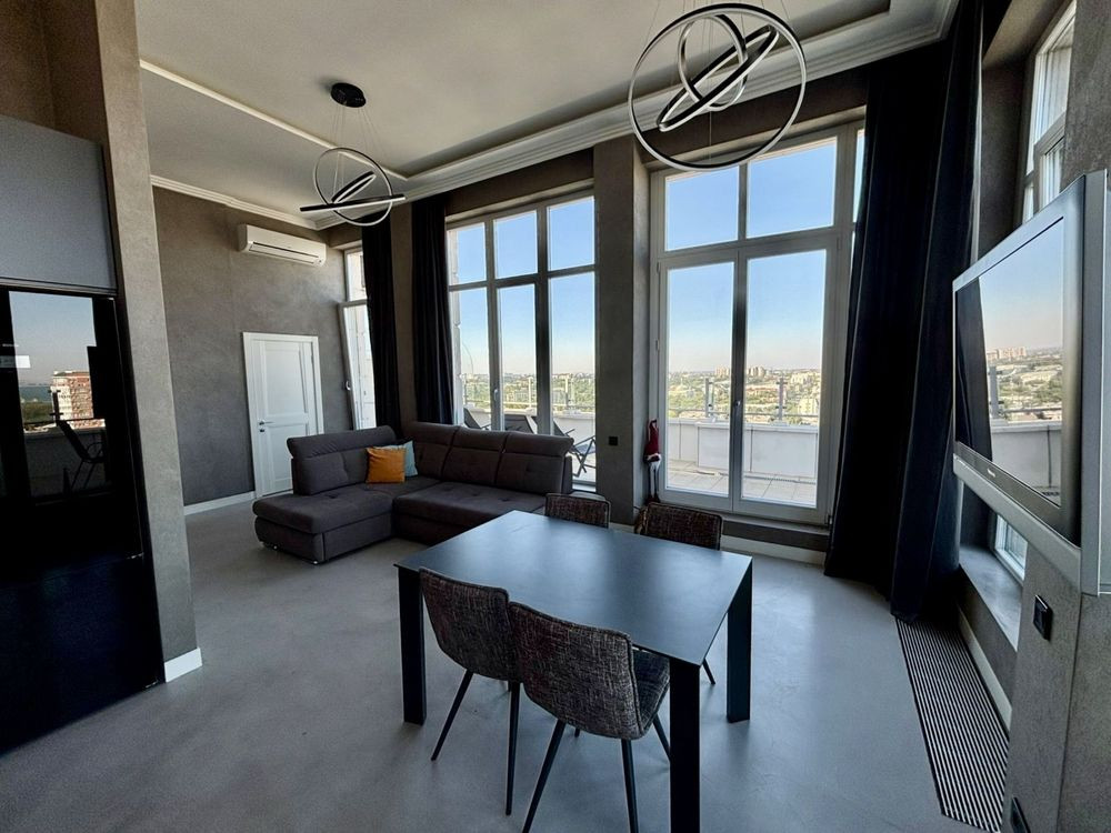 Аренда,4 комн,двухуровневого пентхауса ЖК Бельэтаж,французский бульвар Одесса - изображение 3