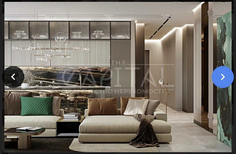 Аренда новой 5к квартиры 180м2 Новопечерские липки Драгомирова Печерск Киев - изображение 1