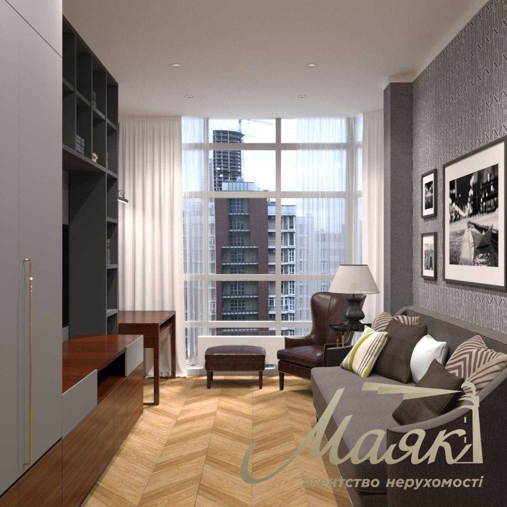 Оренда 3-кімнатної кввртири 136м2 ЖК Французький квартал Тютюнника Киев - изображение 7